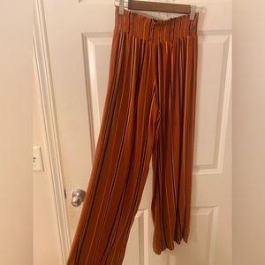 Flowy Maxi-Style Pants w stretchable waist band